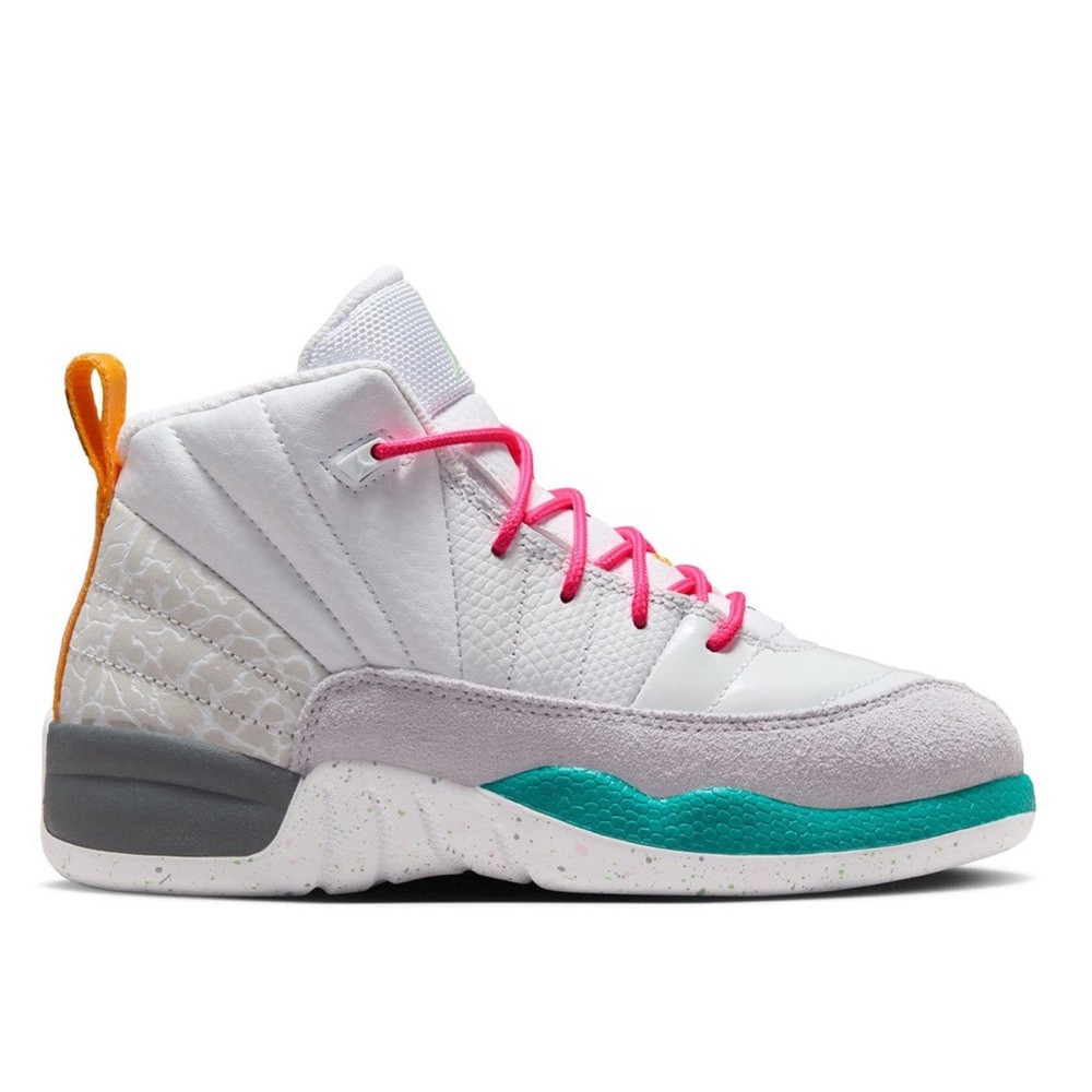 Pre-Loved Air Jordan 12 Retro GS 'White Vapor Green'